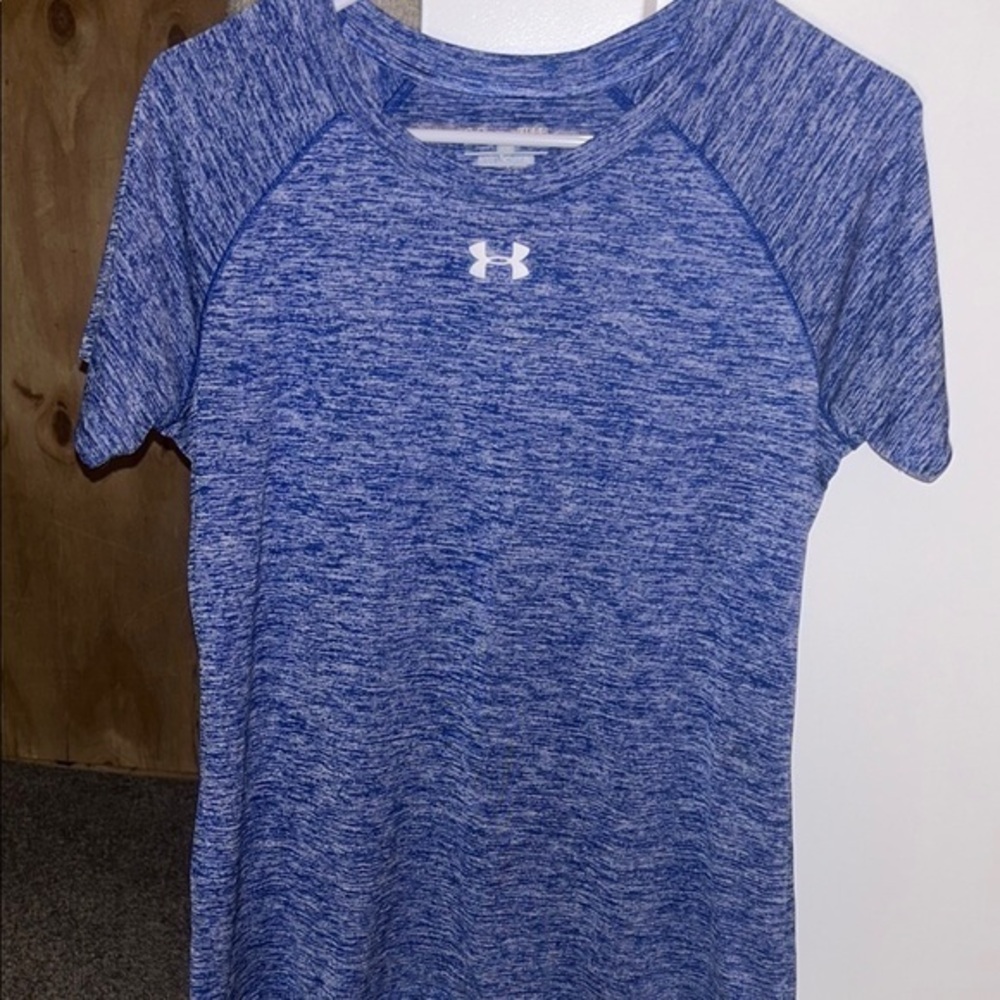 Under Armour short sleeve tee blue- small - Picture 1 of 5